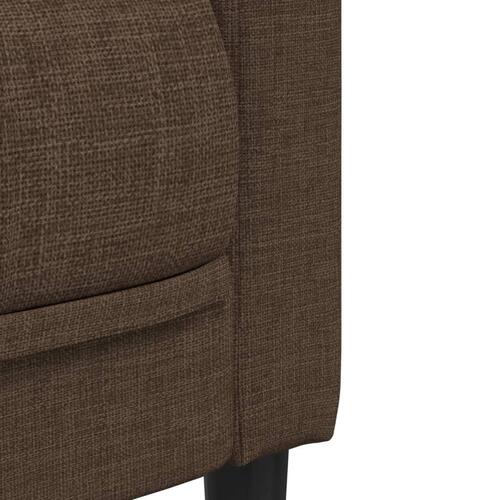 2-personers sofa stof brun