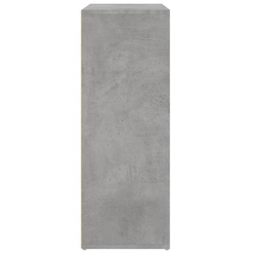 Skænk 60x31x84 cm konstrueret træ betongrå