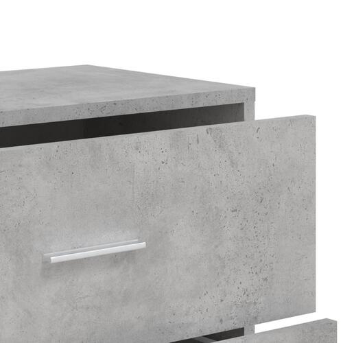Skænk 60x31x84 cm konstrueret træ betongrå