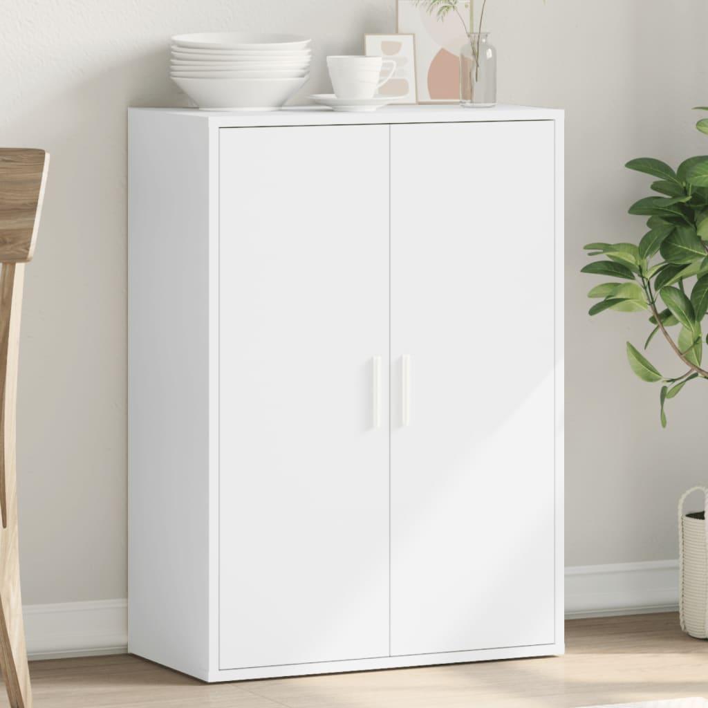 Skab 60x31x84 cm konstrueret træ hvid