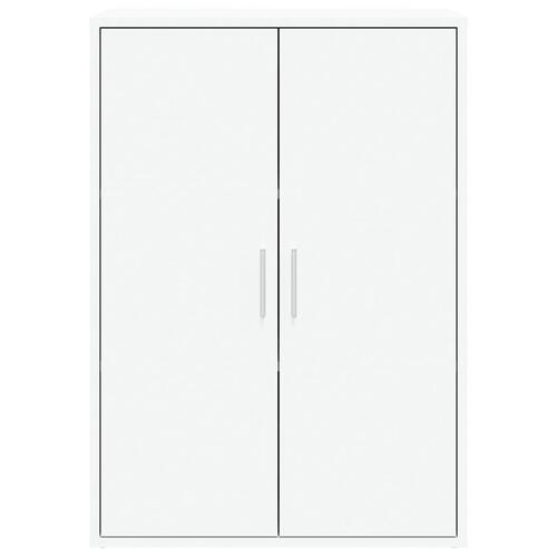 Skab 60x31x84 cm konstrueret træ hvid