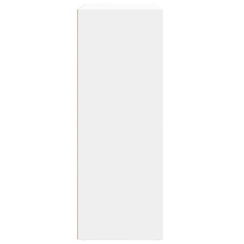 Skab 60x31x84 cm konstrueret træ hvid