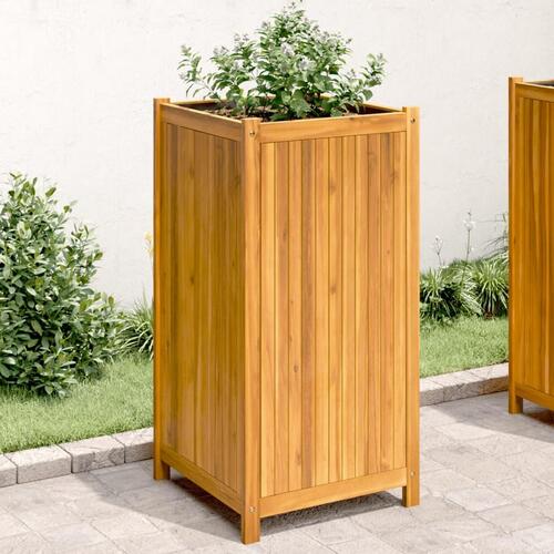 Plantekasse med for 50x50x100 cm massivt akacietræ