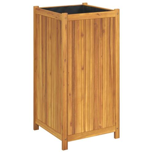 Plantekasse med for 50x50x100 cm massivt akacietræ
