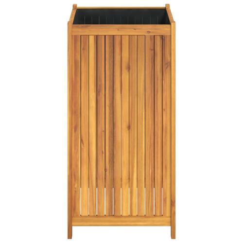 Plantekasse med for 50x50x100 cm massivt akacietræ