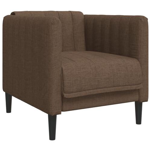 3 personers sofa stof brun