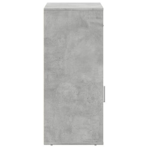 Opbevaringsskab 56,5x39x90 cm konstrueret træ betongrå