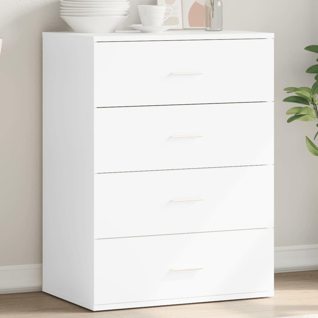 Skab 60x39x80 cm konstrueret træ hvid