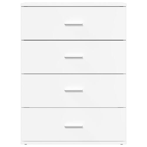 Skab 60x39x80 cm konstrueret træ hvid