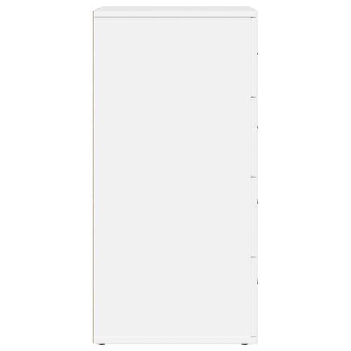 Skab 60x39x80 cm konstrueret træ hvid