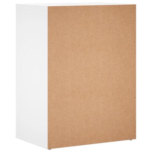Skab 60x39x80 cm konstrueret træ hvid