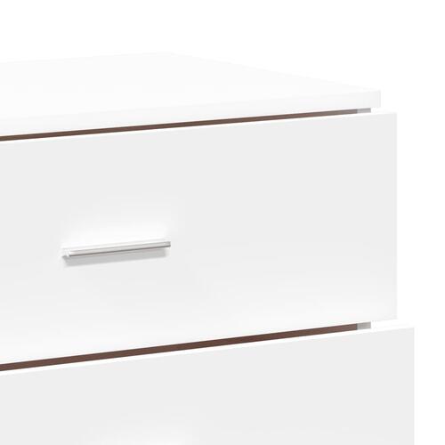 Skab 60x39x80 cm konstrueret træ hvid