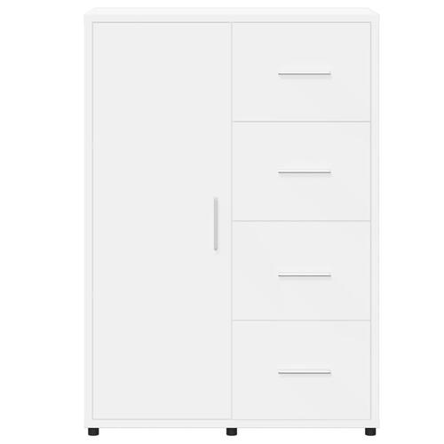 Skab 60x31x84 cm konstrueret træ hvid