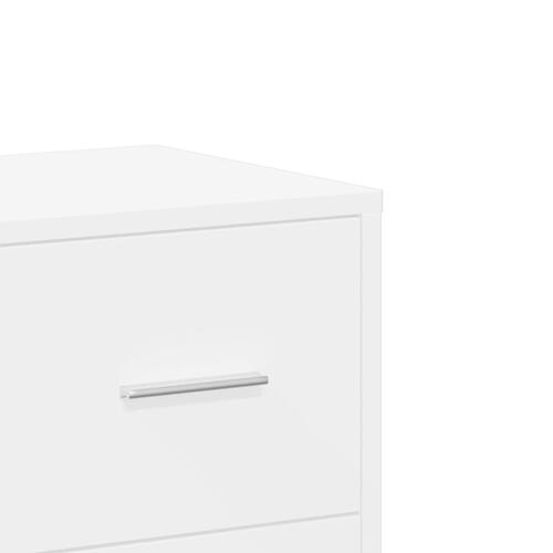 Skab 60x31x84 cm konstrueret træ hvid