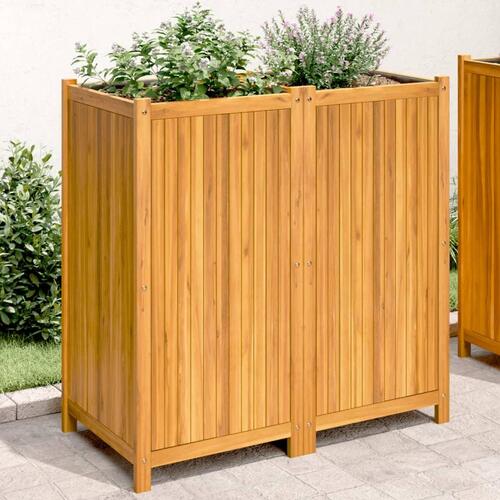 Plantekasse med for 100x50x100 cm massivt akacietræ