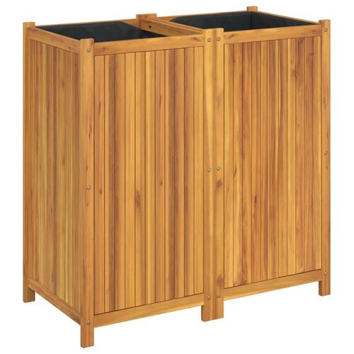 Plantekasse med for 100x50x100 cm massivt akacietræ