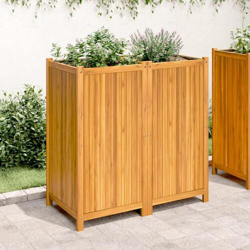 Plantekasse med for 100x50x100 cm massivt akacietræ