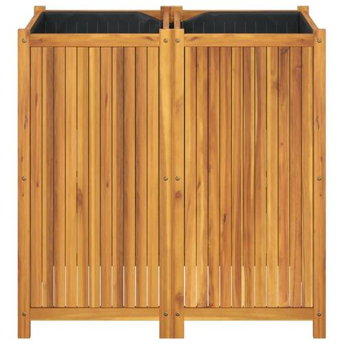 Plantekasse med for 100x50x100 cm massivt akacietræ
