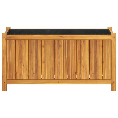 Plantekasse med for 99,5x38x50 cm massivt akacietræ