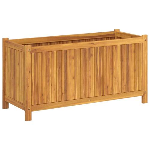 Plantekasse med for 99,5x38x50 cm massivt akacietræ