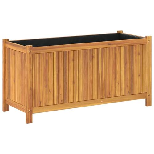 Plantekasse med for 99,5x38x50 cm massivt akacietræ