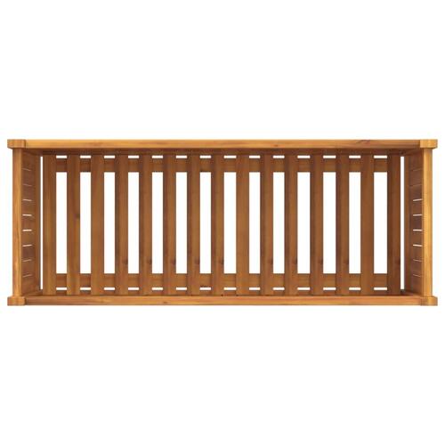 Plantekasse med for 99,5x38x50 cm massivt akacietræ