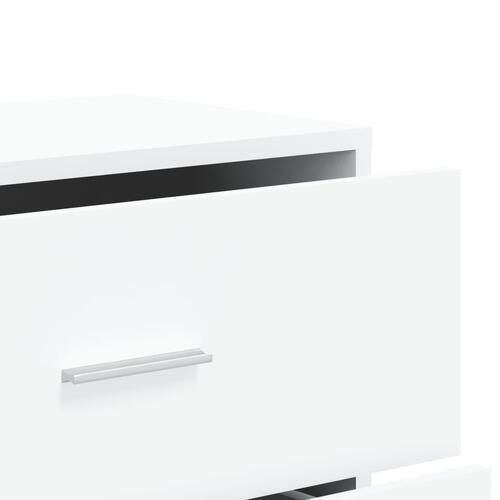 Skab 60x31x84 cm konstrueret træ hvid