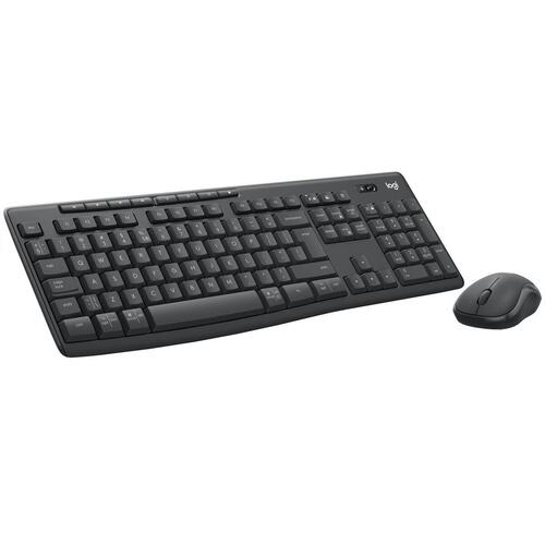 Tastatur og mus Logitech 920-012077 Grafit Monochrome QWERTY