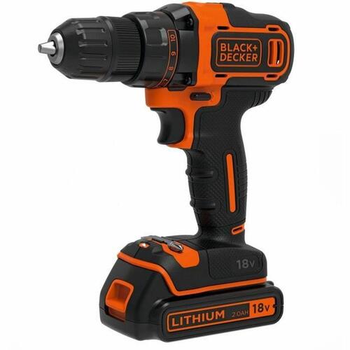 Boremaskiner Black & Decker BCK186D2KA-QW