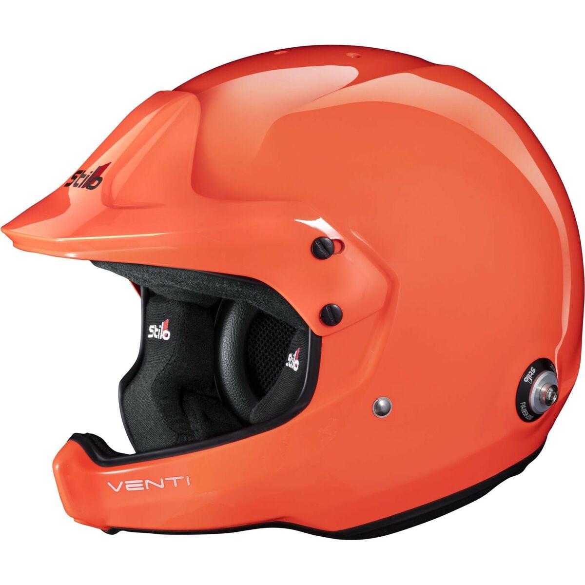 Komplet ansigtshjelm Stilo WRC TROPHY OFFSHORE Orange 63 FIA 8859-2015