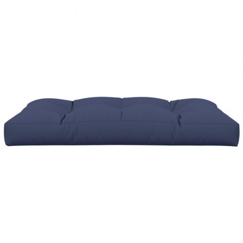 Pallehynde 120 × 80 × 12 cm - stof, marineblå