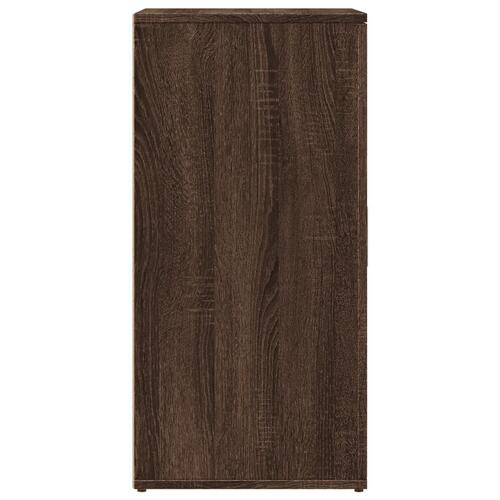 Skænk 59x39x80 cm konstrueret træ brun egetræsfarve