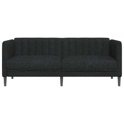 2-personers sofa stof sort
