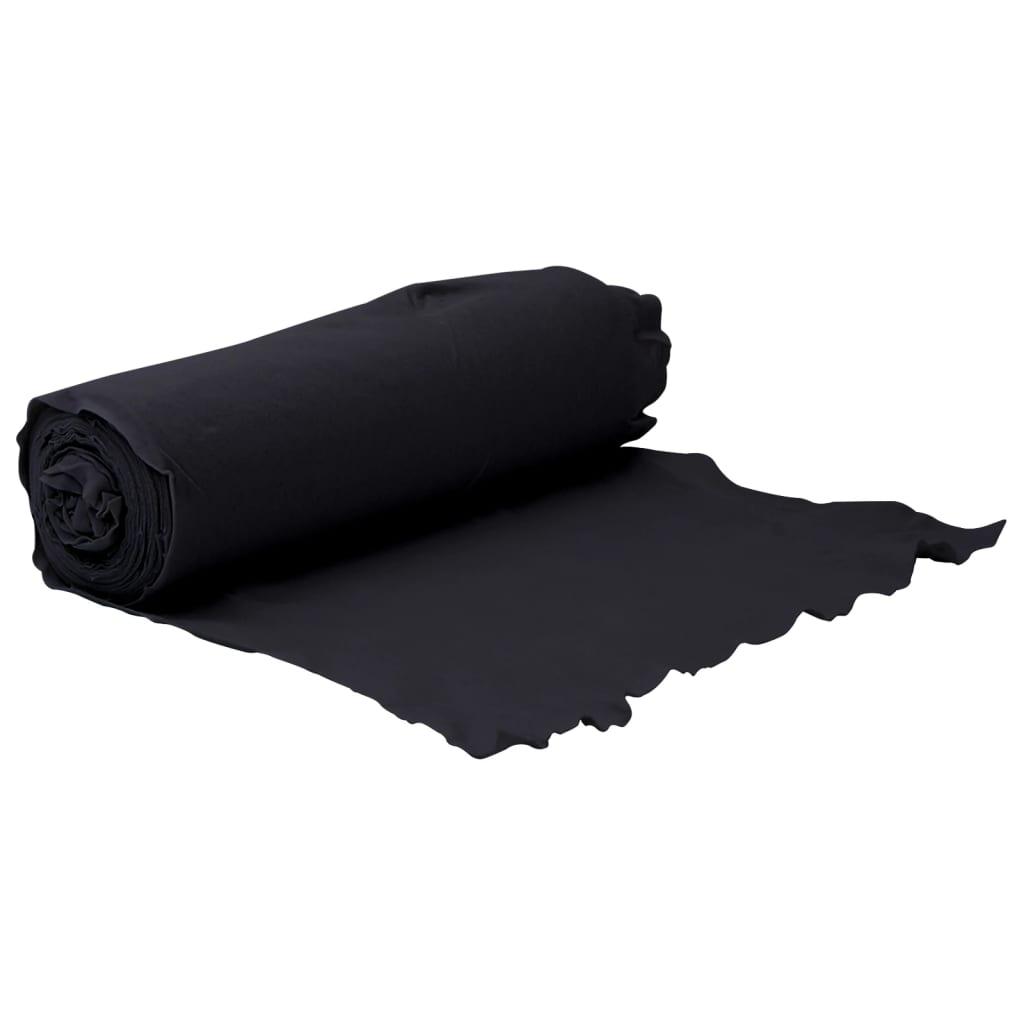 Ukrudtsdug 1x150 m polyesterfibre sort