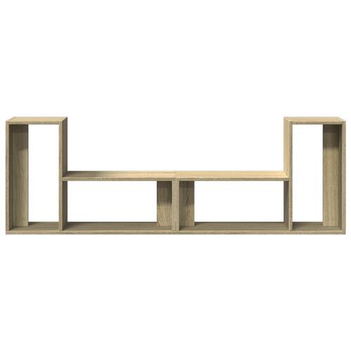 Tv-borde 2 stk. 75x30x50 cm konstrueret træ sonoma-eg