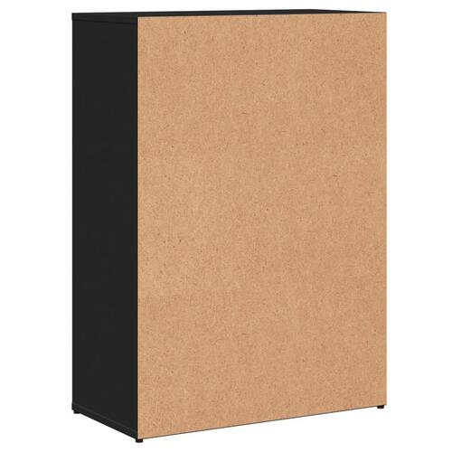 Skænk 60x30x84 cm konstrueret træ sort