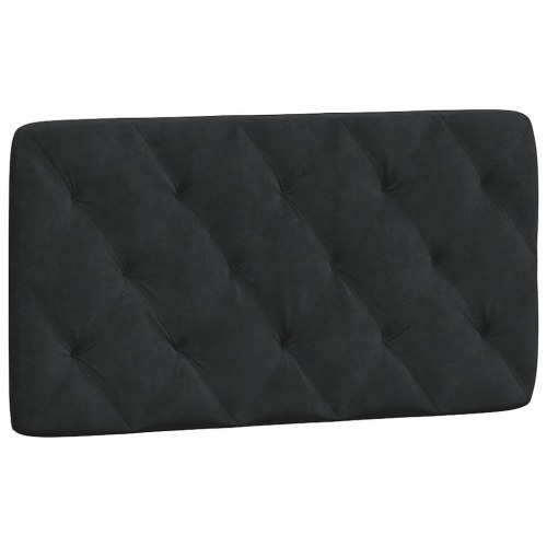 Gavlpude i velour - 100 cm, sort