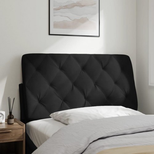 Gavlpude i velour - 100 cm, sort