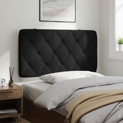 Gavlpude i velour - 100 cm, sort