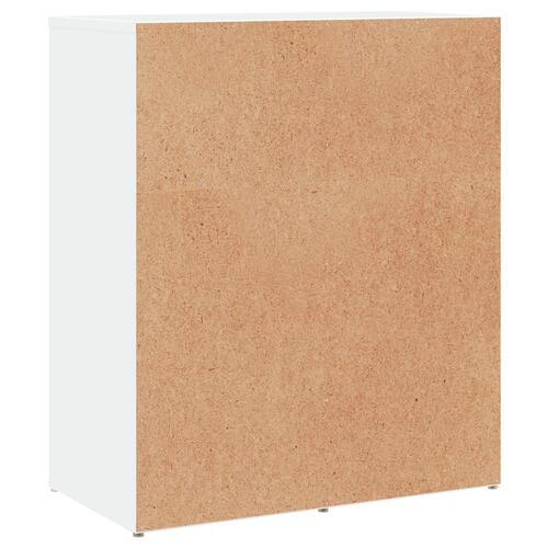 Skænk 60x31x70 cm konstrueret træ hvid