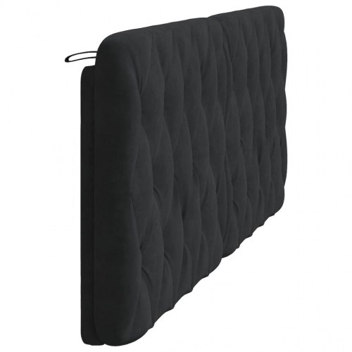 Gavlpude 200 cm i sort velour - Piran