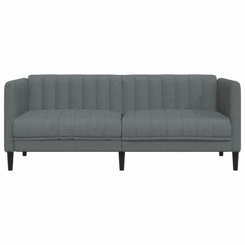 2-personers sofa stof mørkegrå
