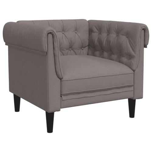 3 personers sofa stof gråbrun
