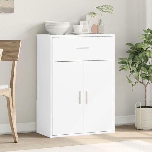 Skænk 60x30x84 cm konstrueret træ hvid