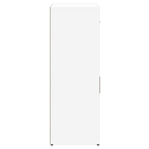 Skænk 60x30x84 cm konstrueret træ hvid