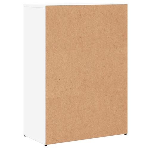 Skænk 60x30x84 cm konstrueret træ hvid