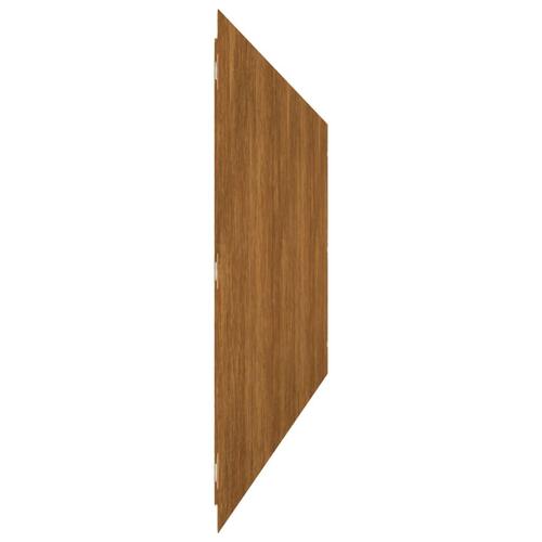 Plænekanter 10 stk. 25x103 cm fleksibel cortenstål