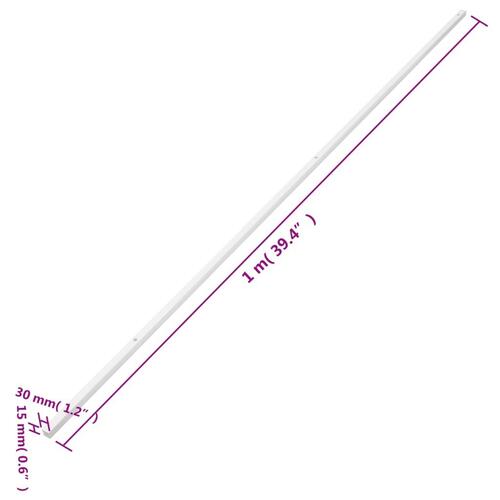 Kabelkanaler 30x15 mm 30 m PVC