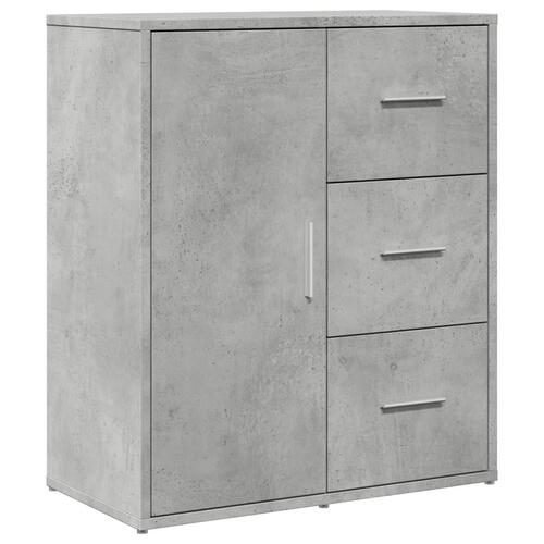 Skænk 60x31x70 cm konstrueret træ betongrå