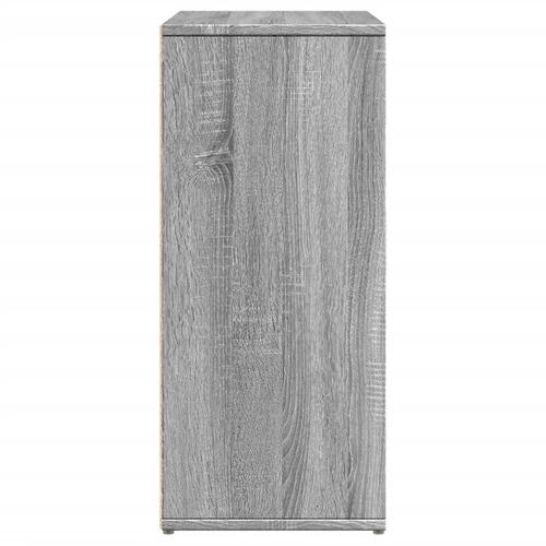 Skænk 60x31x70 cm konstrueret træ grå sonoma-eg
